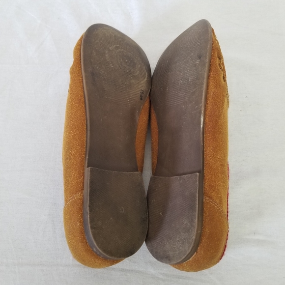 Bamboo palazzo lace up moccasin flats size 7.5 - Picture 7 of 12